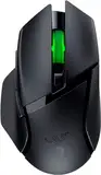 Razer Basilisk V3 X HyperSpeed - Anpassbare kabellose Gaming-Maus (Ergonomische Form mit 9 anpassbaren Bedienelementen, HyperSpeed Wireless, Bluetooth, 5G Advanced 18K Optical Sensor) Schwarz