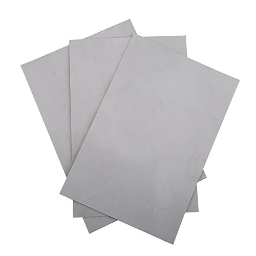 Tbest 3pcs Schlauchboot Reparaturset Kajak Reparatur PVC Repair Kit, Wasserdicht PVC Patch Reparatur Kit Set Zubehör für Schlauchboot Kanu Kajak Schlauchboot Schlauchboot Reparaturset(Grau)