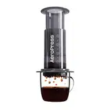 AeroPress A80 Kaffeezubereiter Plastik, 10 ounces, Schwarz