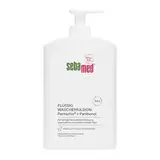 sebamed Flüssig Wasch-Emulsion mit Spender 400 ml, seifenfreie Reinigung für empfindliche und problematische Haut, hilft gegen Reizungen und Austrocknung, zur Hand-, Gesichts- und Körperreinigung