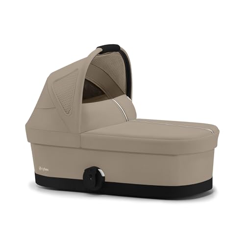 CYBEX Gold COT S Kinderwagenaufsatz, Ab Geburt bis ca. 6 Monate (max. 9 kg), Für CYBEX AVI Spin und Eezy S Twist +2, Almond Beige