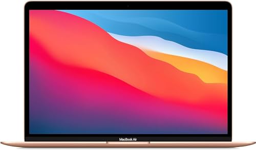 2020 Apple MacBook Air mit 1.2GHz Intel Core i7 (13-zoll, 16GB RAM, 512GB Kapazität) (QWERTZ German) Gold (Generalüberholt)