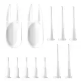 CIATBYYJ 10 Stück Yoga Ball Air Plug,Gymnastikball Luftstopper,Einfache Anwendung Pezziball Air Block,Stecker Ersatz Kit mit 2 Stück Entfernungsgeräte