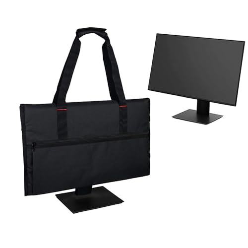 Monitorabdeckungen Monitortasche Transport Tragetasche Für 20-24 Zoll Monitore, Schutzhülle Für Monitore Display, Verstellbare Computer-Tragetasche Reisetasche