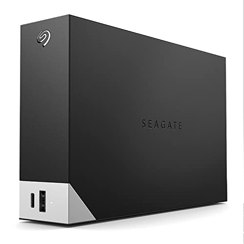 Seagate One Touch HUB 20TB, Externe Festplatte, 2 fach USB Hub, 3.5 Zoll, USB 3.0, PC, Notebook & Mac, inkl. Data Rescue Service (STLC20000400)
