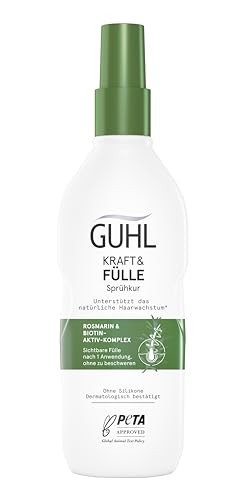 Guhl Kraft & Fülle Sprühkur - Inhalt: 150 ml - Sichtbare Fülle nach 1 Anwendung - Ohne zu beschweren - Silikonfrei