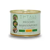 ENTAVA Frisches Insektenpüree - 100% Insekten, Igelfutter, Vogelfutter, Reptilienfutter, (Wild-) vogelfutter, Kleinnagerfutter, Frettchenfutter, Fischfutter (200g)