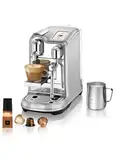 Nespresso SNE900 the Creatista Pro Kaffeekapselmaschine von Sage, Gebürstetes Edelstahl, Brushed Stainles Steel