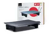 abien MAGIC GRILL – Japanischer Teppanyaki Elektrogrill - Für drinnen und draußen - Präzise Temperaturkontrolle bis 245 °C - Einfachste Bedienung & Reinigung - Antihaftbeschichtet & PFOA/PFOS frei