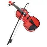 TOYANDONA 1 Satz Simulierte Geige Kleinkind Geige Kleiner Instrumentenschmuck Exquisites Geigenmodell Musikinstrumente Für Kinder Musikspielzeug Anfänger Violine Geigenschmuck Brown Plastik