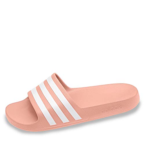 adidas Unisex-Erwachsene Adilette Aqua Badeschuhe, Pink (Dust Pink/Footwear White/Dust Pink 0), 42 EU