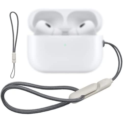 Airpods Pro 2 Lanyard, Handschlaufe Anti Drop Strap, Anti-Drop Seil SchlüSselband Kompatibel Airpods Pro 2, Handgelenk SchlüSselband Mit Rillen Geschlossen Lanyard