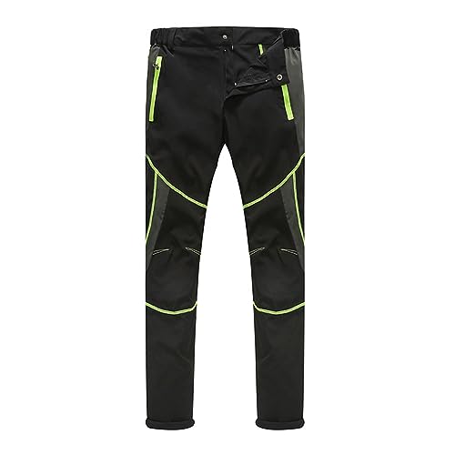 Generisch Skianzug Damen, Winter Schneehose Damen, Jogginghose Herren, Schneehose Damen Große Größen, Schneehose Herren, Große Größen Outdoorhose Thermohose, Baggy Warme 3XL Skianzug Herren, Grün