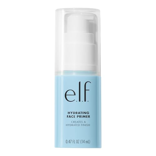 e.l.f. Hydrating Face Primer, Makeup Primer für makellose, glatte Haut & langanhaltendes Makeup, Füllt Poren & feine Linien, Vegan & Tierversuchsfrei, Small