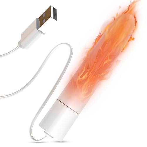 BDSMYEE Heizstab für Masturbator Taschenmuschi,USB Heizung Schnelles Aufheizen Sex Spielzeug für die Männer,erotisches Sexspielzeug Zubehör für Männer Solo (A)