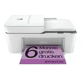 HP DeskJet 4120e Multifunktionsdrucker, 6 Monate gratis drucken mit HP Instant Ink inklusive, HP+, Drucker, Kopierer, Scanner, Mobiler Faxversand, WLAN, Automatische Dokumentenzuführung