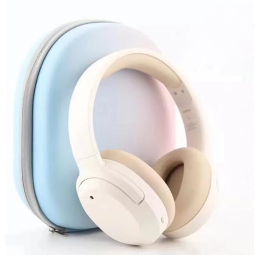 Kopfhörer Tasche Over Ear, Headset Hartschalen Aufbewahrung Case Ohrhörer Schutztasche Case Reisetasche Schutzhülle (Bunt)