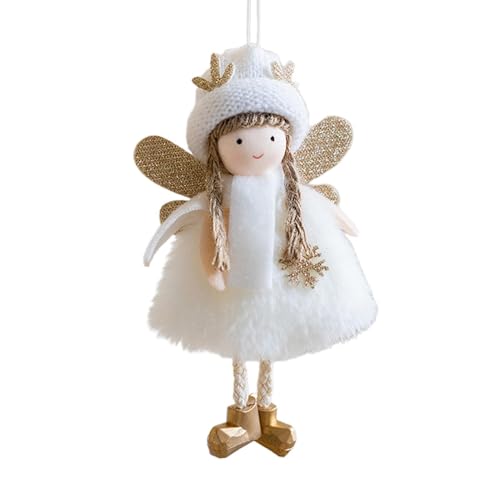 Bringen Sie mit diesem schönen Weihnachtsengel einen Hauch von Wärme in Ihr Zimmer. Das Design Ihres Engelsmädchens macht ihn zur Dekoration von Weihnachtsgeschäften, Familientreffen und