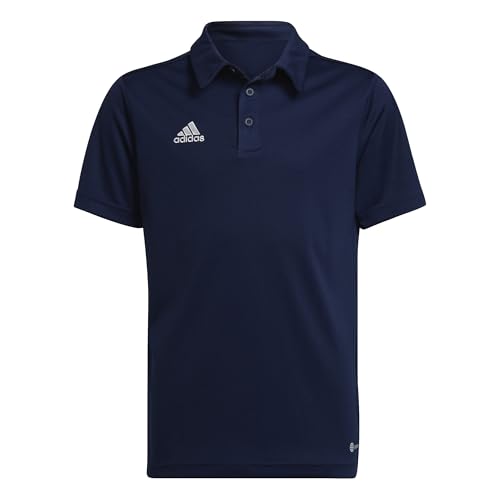 adidas Unisex Kinder Entrada 22 Polo Shirt, Team Navy Blue 2, 13-14 Years