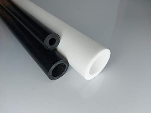 Hohlstab aus POM schwarz Ø 30 x 15 mm, Lang 500 mm Kunststoffhohlstab alt-intech®