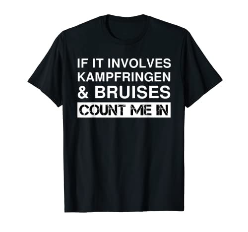 Lustiger Kampfringen Kampfsport T-Shirt