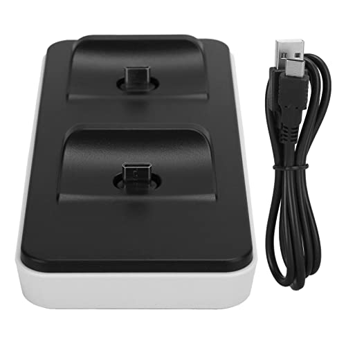 Gamepad Charger, TP5‑0504 Game Machine Gamepad Schnellladegerät Dual Charger Zubehör für PS5-Spielekonsole, Starke Anti-Interferenz-Fähigkeit