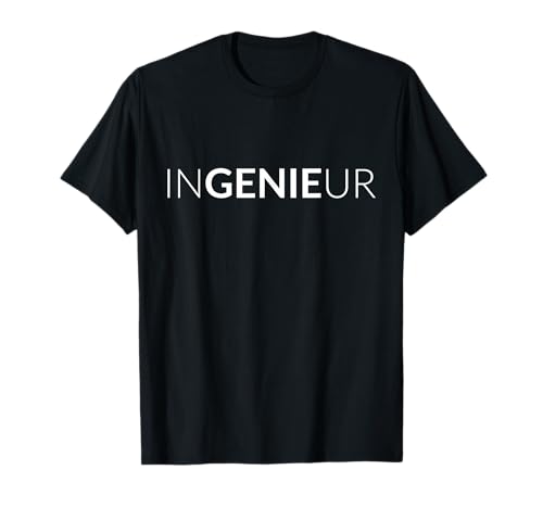 Ingenieur Genie Maschinenbau Student Ingenieurwesen Studium T-Shirt