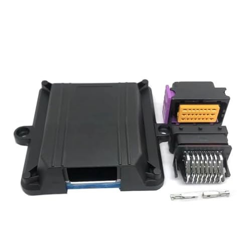 1 Set 24-poliges Kunststoffgehäuse für Motor, Auto, LPG, CNG, Konvertierung, PCB-Controller mit Auto-Steckern (Box mit Stecker)