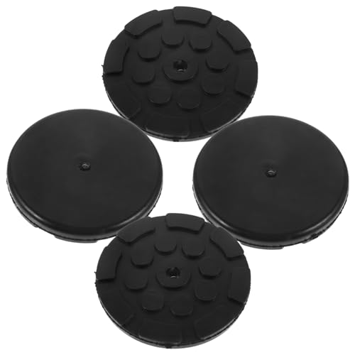 CIYODO 4 Teiliges Gummi Pad Tablett Auto Schutzpolster Wagenheber Pad Adapter Aus Gummi Wagenheber Hebepolster Wagenheberständer Wagenheberständer Pad Flaschenheber Pad Wagenheber
