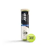 DUNLOP Tennisball ATP Championship - für Sand, Hartplatz und Rasen (4 Bälle)