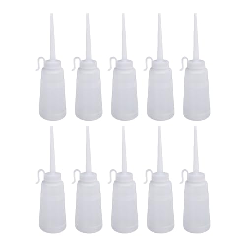 10pcs Nähmaschinenöl Oiler, 150 Ml Plastik -Leckage -Proof Extended Spout Oil Applicator Flasche für den Industriellen Gebrauch zu Hause