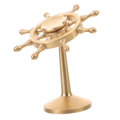 STOBOK Kreatives Ruder-Ornament Aus Kupfer für Den Schreibtisch Marine-ruder für Das Büro Einzigartige Heimdekoration Geschenkidee