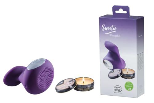 MINDS OF LOVE Sweetie Massage Set Purple 18 cm