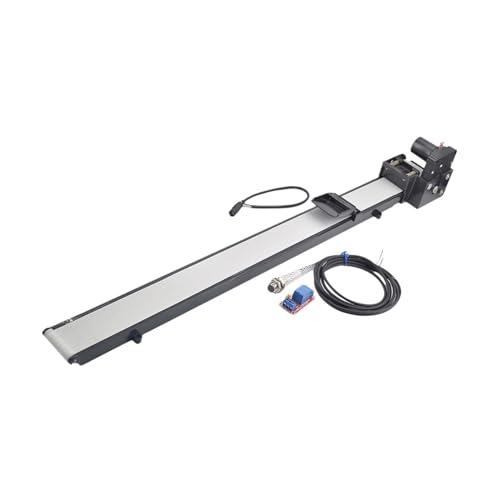 CAYUND Förderer Photoelektrischer Sensorschalter Automatische Steuerung 504mm 532mm 604mm 704mm 24-V-Stromversorgung mit Geschwindigkeitsregler(Size:704mm)