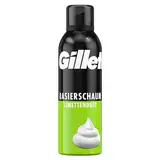 Gillette Classic Bartpflege Rasierschaum Männer (200 ml), mit Limettenduft, Geschenk für Männer