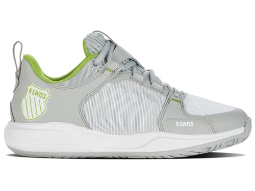 K-Swiss Performance Damen Ultrashot Team Tennis Shoe, Gray Violet/White/Lime Green, 42 EU