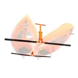 VEVOR Kayak Deckenhalterung Kajak Aufhänger 1666 x 540 x 50 mm, Kajakständer 2 Kajaks 790 ± 10 mm Stützarmlänge, Kajak Aufbewahrungsregal Robuste Kajak-Aufbewahrungshaken Kajak-Enthusiasten