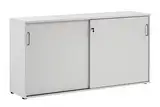 Möbelpartner Denver Schiebetürenschrank Denver, 701490, Lichtgrau, ca. 160,2 x 41 x 84 cm