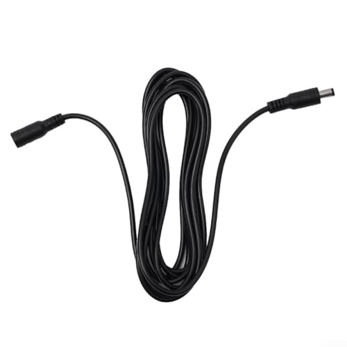 Gleichstrom-Verlängerungskabel für CCTV-Kamera, kompatibel mit LED-Beleuchtung, verfügt über einen 2 1-mm-Stecker und misst bis zu 10 Meter (3 Meter)
