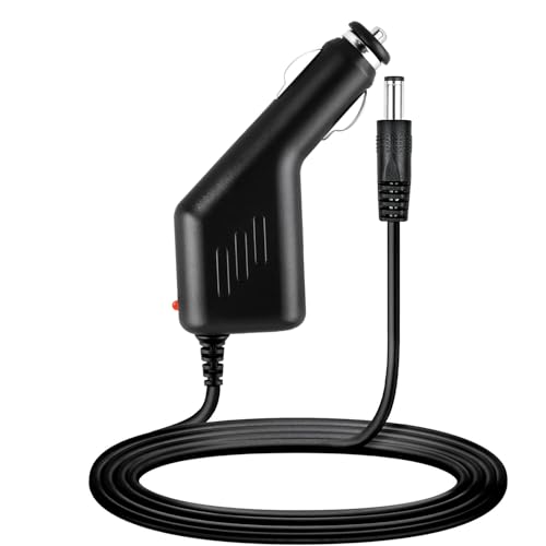 Guy-Tech Auto DC Adapter Kompatibel für Autel MaxiTPMS TS601 TS501 TS401 TPMS Diagnose Service Tool Auto Fahrzeug Boot Wohnmobil Zigarettenanzünder Stecker Stromversorgungskabel Ladegerät