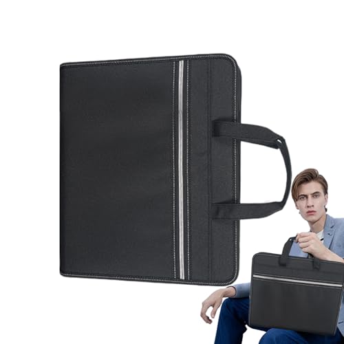 Dokumententasche für Reisedokumente, Ordner für Dokumente | Mehrzweck-Ordner für wichtige Dokumente, Quittungsmappe, tragbarer Papier-Organizer, Ordner für Dokumente