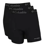 Columbia Herren Omni Freeze Zero Boxer Brief 3 Pack Retroshorts, Schwarz, X-Large (3er Pack)