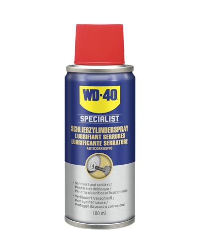 WD-40 Specialist Schließzylinderspray 100ml zur Wartung und Pflege von Schließzylindern