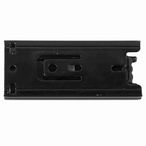 2pcs weiche, schublierende Objektträger, Schrankschubladen Gleitleitungen Lagerschrank Schienen Gleis Runner Seitenhalterung für den Austausch von Küchen (4 Zoll)
