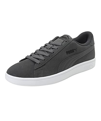 PUMA Unisex Puma Smash v2 Low-Top, Castlerock-Puma Black-Puma White, 44 EU