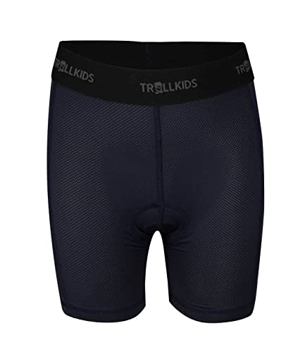 Trollkids Kinder Fahrradhose Bike Inner Pants, Schwarz, Größe 176