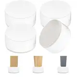 BUZIFU 1.2" Möbelerhöhung aus Karbonstahl Selbstklebende Möbelerhöhung Betthöher rutschfeste Tischerhöher Sofaerhöher, 6cm im Durchmesser, Fügt 3 cm Höhe zu Möbel, Schrank, Schreibtisch, Sofa