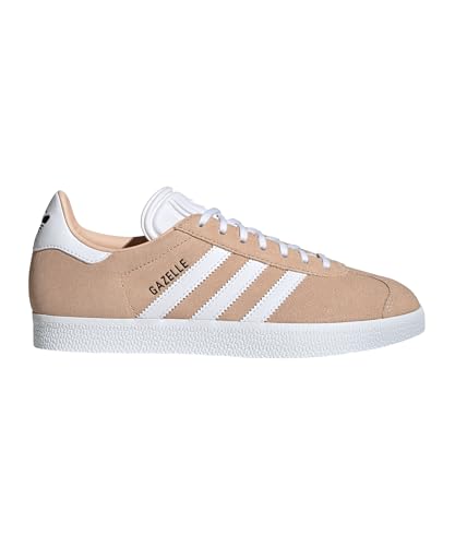 adidas Damen Gazelle Sneaker, Halo Blush/Cloud White/Core Black, 38 EU