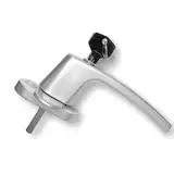Aluminium Fensterhandle Sperrset Child Mit Taste & Schrauben Tür Sicherheitsschloss Set Für Fenster Und Terrassen Tür