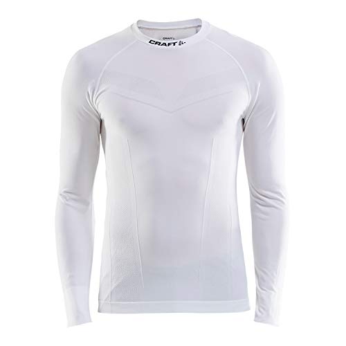 Craft Herren Funktionsshirt Pro Control Seamless Jersey 1906729 White S